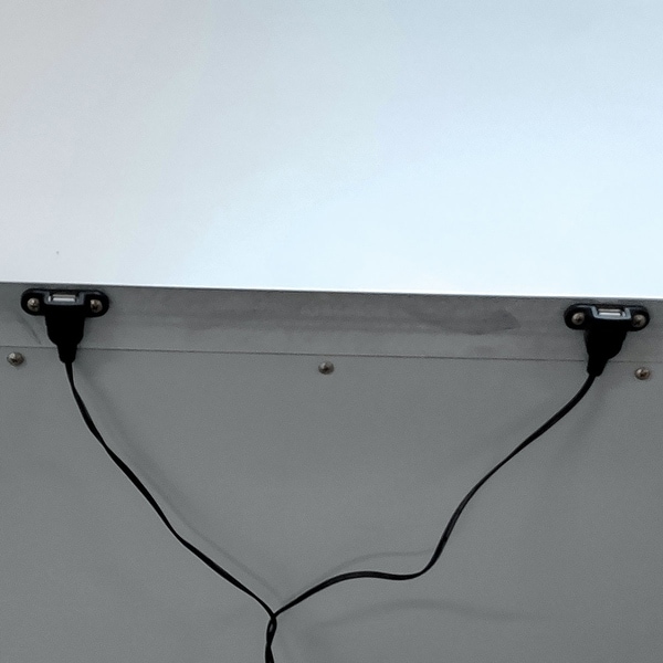 Seleena Glam Silver Wood 3-Piece Tufted Panel Bed and Nightstands Set with USB Port by Furniture of America