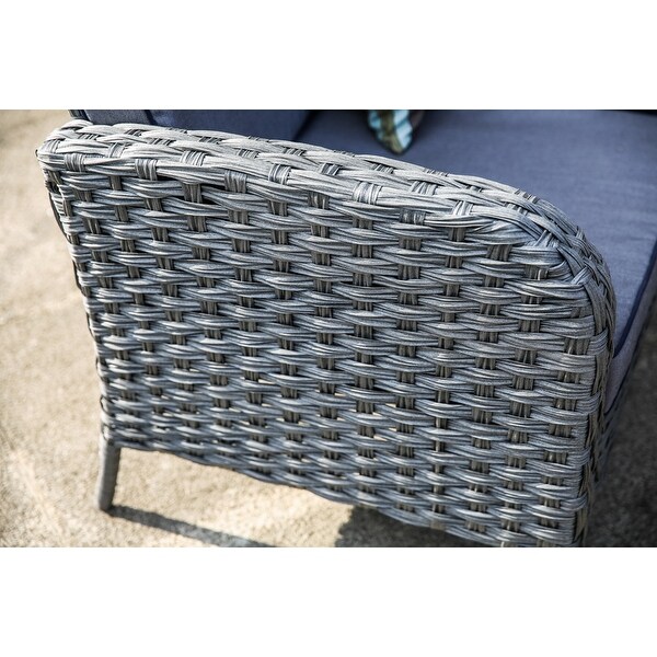 PATIO FESTIVAL 6-Piece Cushioned Conversation/ Dining Set