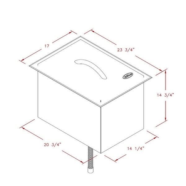 Cal Flame Drop In Ice Bucket