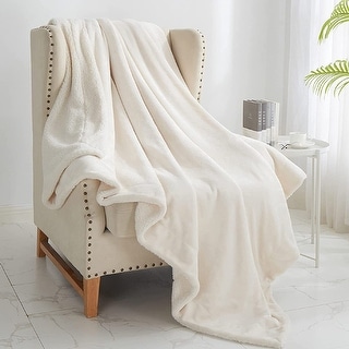 Sherpa Blanket Super Soft Fleece Plush Blanket