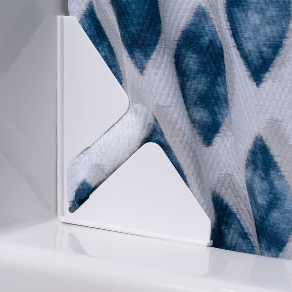 Plumb Pak Plastic Tub and Shower Splash Shield PP067536 (2-Pack)