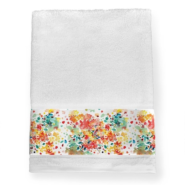 Laural Home Thrive Cotton Bath Towel - 27x51