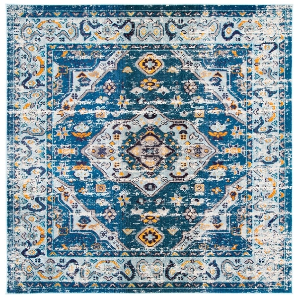 SAFAVIEH Madison Andra Boho Oriental Distressed Rug