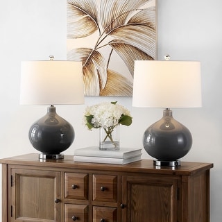 SAFAVIEH Lighting Masera 25-inch LED Table Lamp (Set of 2). - 15" W x 15" L x 25" H