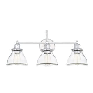 Baxter 24-inch 3-light Bath/ Vanity Fixture w/ Clear Glass