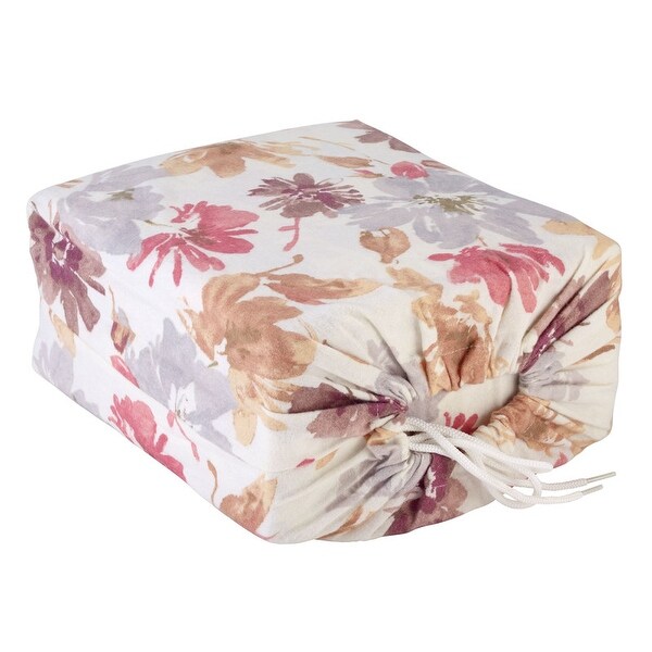 Avanti Wildflowers Flannel Queen Sheet Set