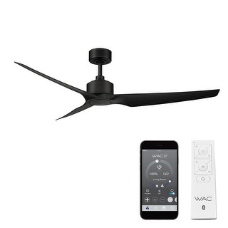 Stella Indoor/Outdoor 3-Blade Smart Ceiling Fan 60in with Remote Control - 60