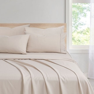 Swift Home Breathable and Durable Poly Bamboo 6-Piece Bed Sheet Set