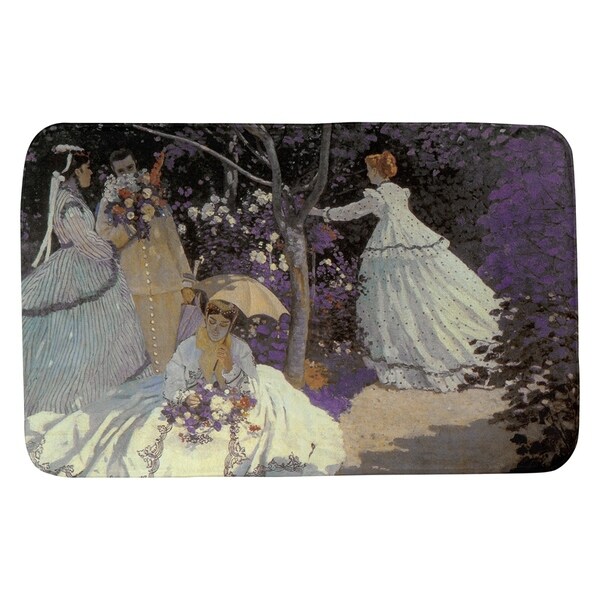 Monet Women in the Garden Bath Mat