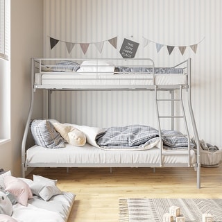 Heavy Duty Twin-Over-Full Metal Bunk Bed