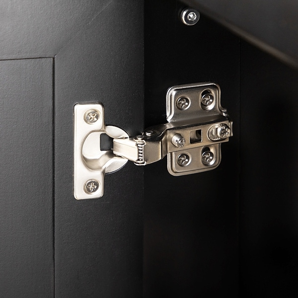 Kitchen Island with Storage, Rolling Kitchen Serving Cart with Rubber Wood Top, Storage Drawer and Cabinet
