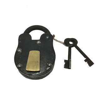 Spooky Padlock - Black