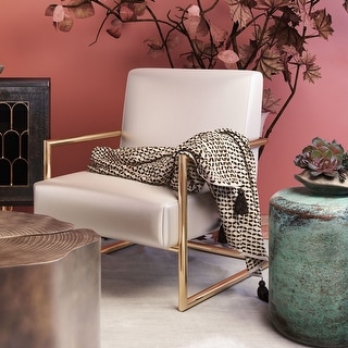 Paris Cotton Black and White Throw