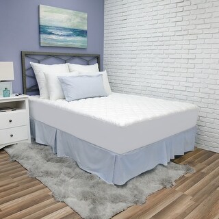 SwissLux UltraLoft Luxury Diamond Pattern Mattress Pad