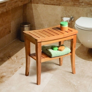 Deluxe Bamboo Shower Bench