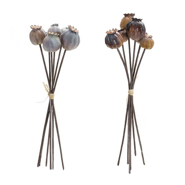 Poppy Pod Bundle (Set of 6) - 2.5 x 2.5 x 10.5