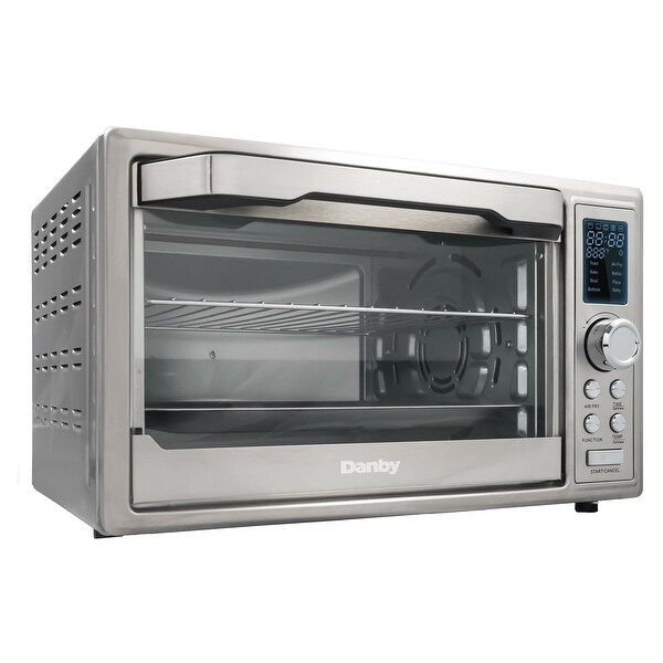 Danby 0.9 cu. ft. Toaster Oven with Air Fry Technology in Stainless Steel