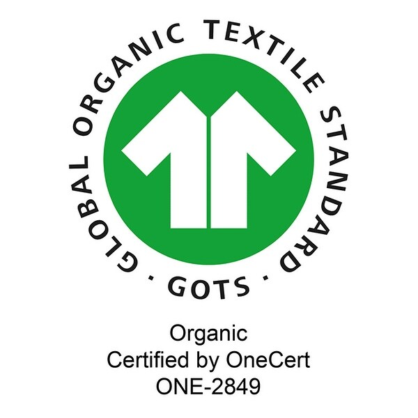 GOTS Certified Organic Cotton 300TC Wrinkle Resistance Single Ply, White Flat Sheet