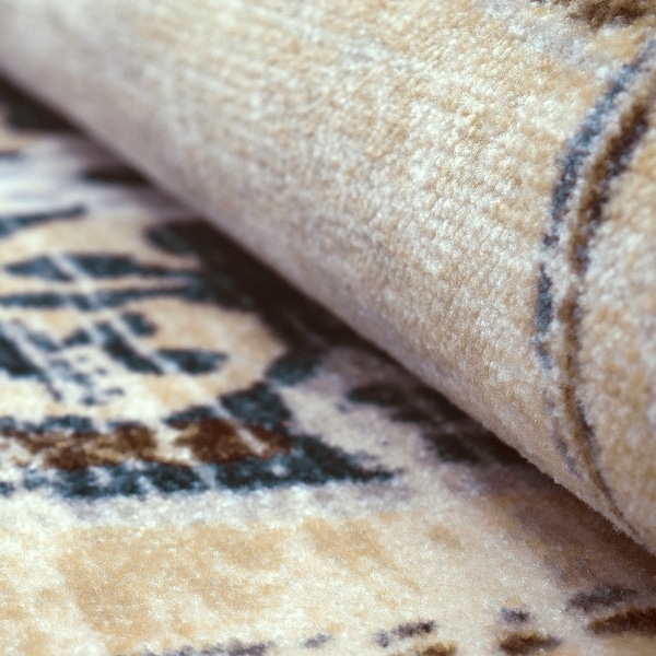 Superior Lani Printed Non-Slip Washable Indoor Area Rug