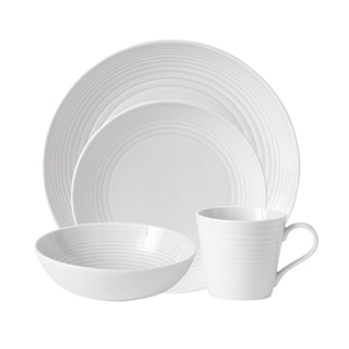 Royal Doulton Exclusively for Gordon Ramsay Maze White 4-piece Place Setting