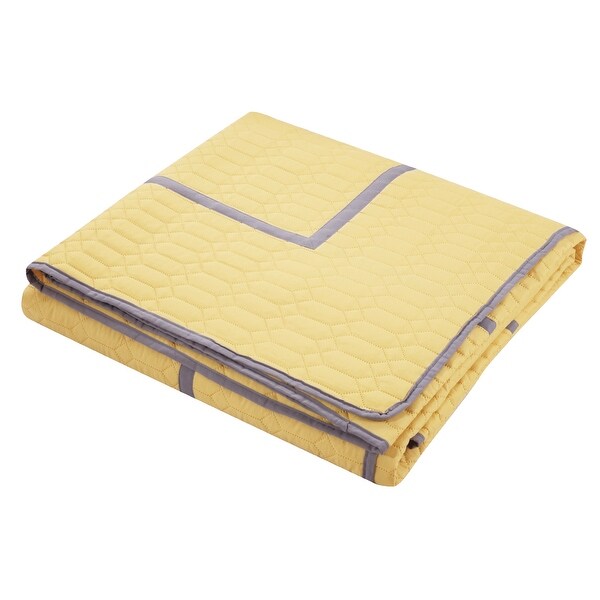 Chic Home Nero QIB Yellow Quilt 8-Piece Set