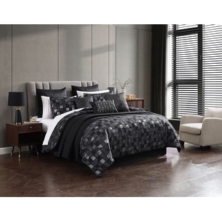 Riverbrook Home Regal 10 Piece Comforter Set Black