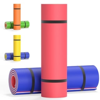 9' X 6' Floating Water Mat 3-Layer Swimming Pool Floats Adult Foam