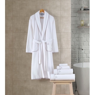 Brooks Brothers Contrast Frame Bathrobe