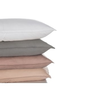 Stone Washed French Linen Pillow Sham 20x26 Inches 2Pcs