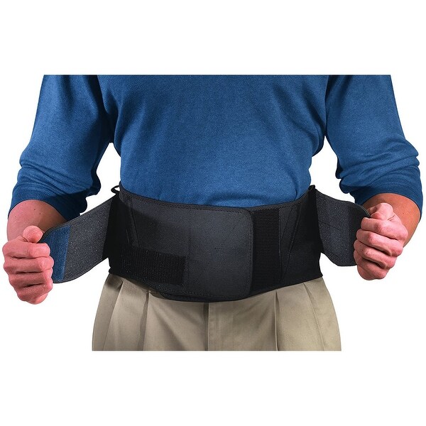 Mueller Plus Size Adjustable Back Brace w/Lumbar Pad - Black