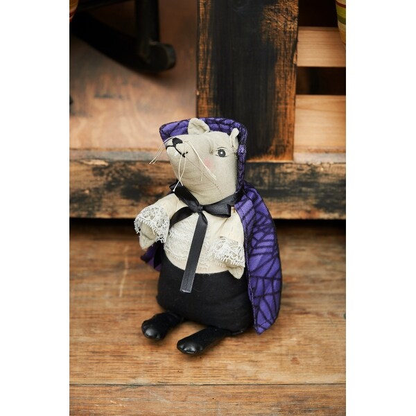 Radko Rat Joe Spencer Gathered Traditions Art Doll - Gray - 8"