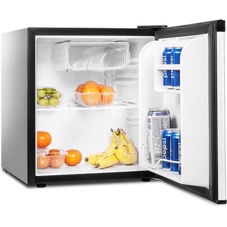 1.6 Cu.Ft. Compact Refrigerator with a chiller box & Adjustable Legs - 18.3''(L)×17.5''(W)×19.6''(H)
