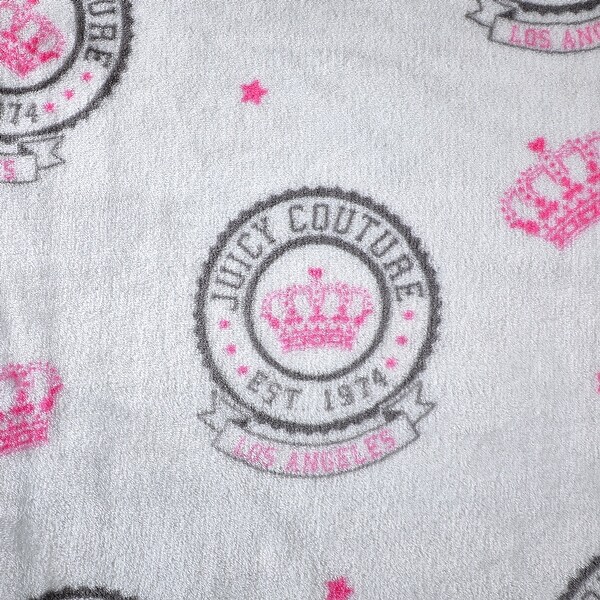 Juicy Couture Juicy Emblem 50" x 70" Plush Throw