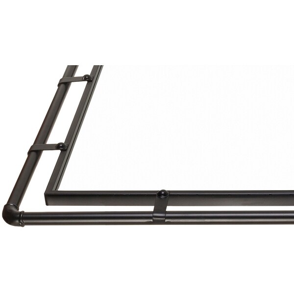 Sinto Contemporary Metal Mirror - 35"H x 24"W x 1.3"D