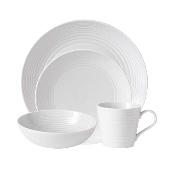Royal Doulton Exclusively for Gordon Ramsay Maze White 4-piece Place Setting