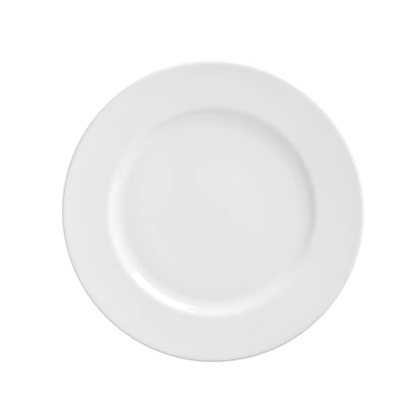 10 Strawberry Street Royal White Luncheon Plate Set of 6