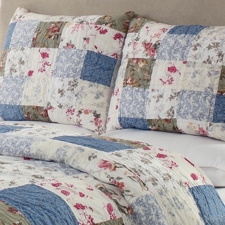 The Gray Barn Tanglewood Handmade Patchwork 3-piece Quilt Set