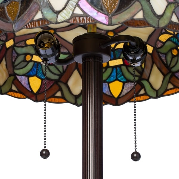 Tiffany-style Ariel Floor Lamp