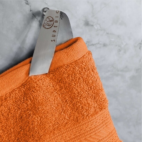 Superior Long Staple Combed Cotton Solid Bath Sheet - (Set of 2)