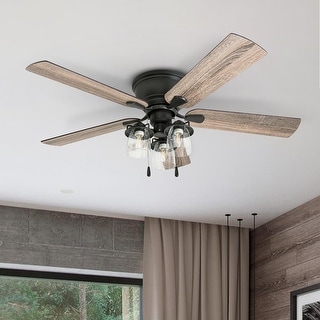 Carbon Loft Mephi 52-inch Coastal Indoor LED Ceiling Fan with Reversible Blades - 52