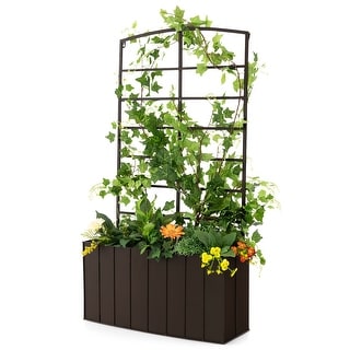 Outdoor Metal Raised Garden Bed Planter Box Container