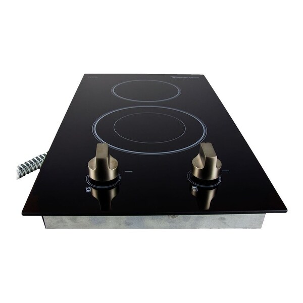 Magic Chef 12-inch Schott Glass Ceramic Panel Electric Cooktop