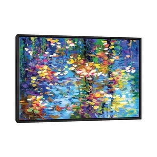 iCanvas "Autumn Reflections I" by Leon Devenice Framed Canvas Print