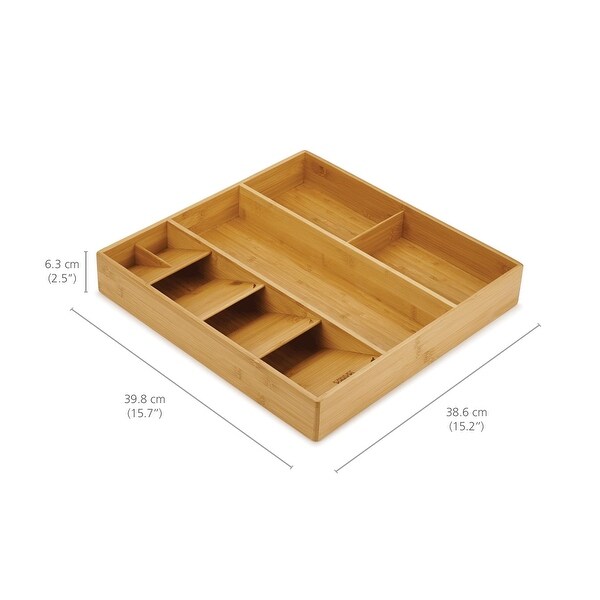 Joseph Joseph DrawerStore Bamboo Cutlery, Utensil & Gadget Organizer