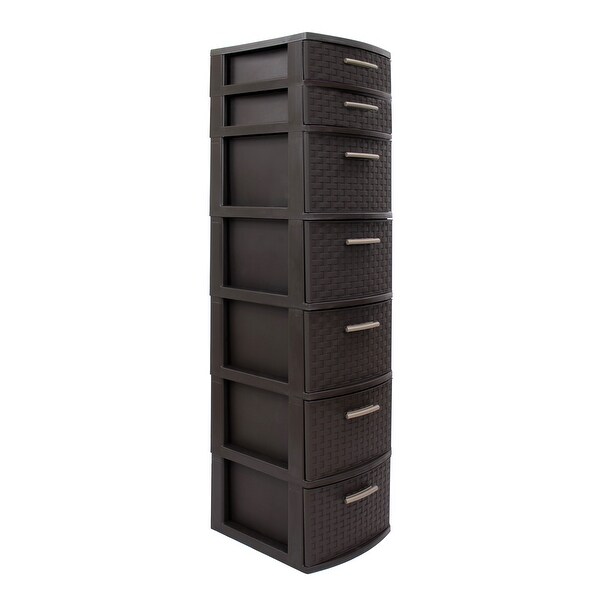 MQ Eclypse 7-Drawer Plastic Storage Unit