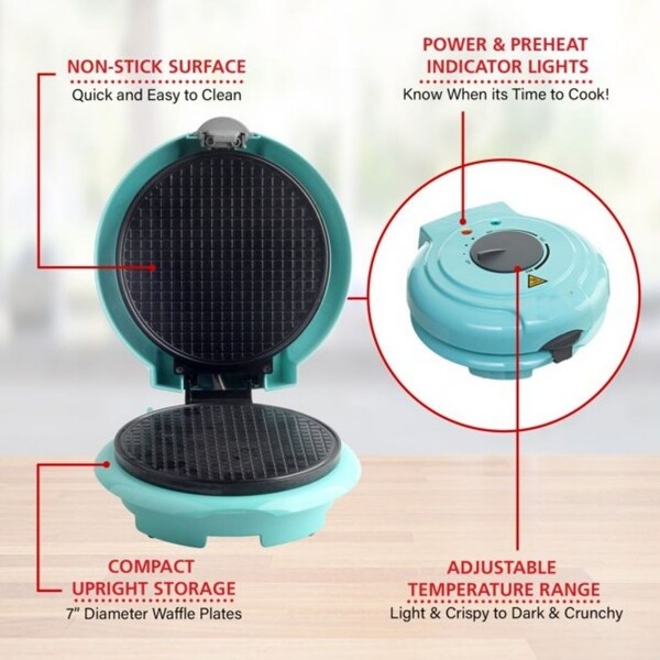 Waffle Cone Maker, Blue