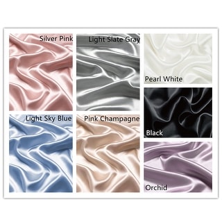 100% Mulberry Silk Pillowcase for Hair and Skin, Zipper Style Luxurious 16 Momme Pillow Case Cover