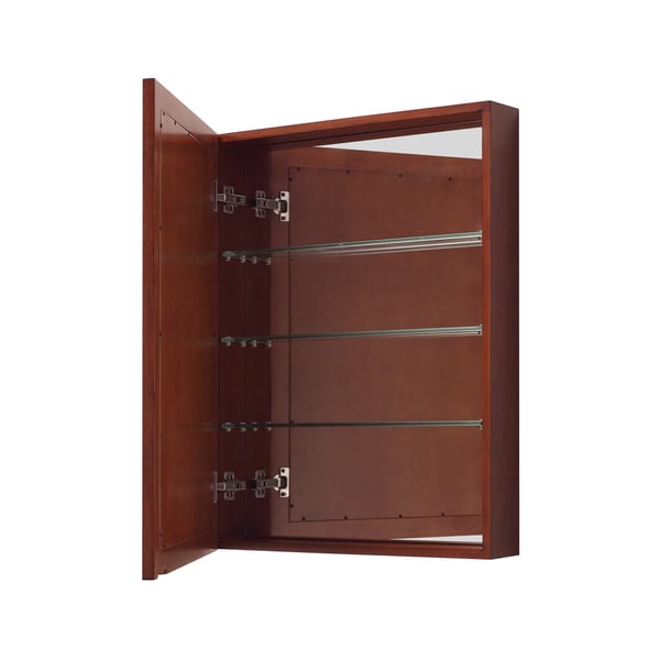 Avanity Madison 24-inch Mirror Cabinet in a Tobacco Finish - 24"W x 32"H