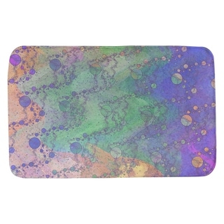 Multicolor Planets & Stars Bath Mat