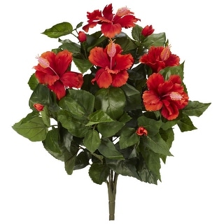20" Hibiscus Artificial Plant (Set of 4) - 20
